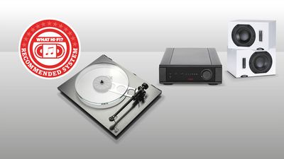 This neat and compact vinyl system is ideal for those who want high-quality sound but are short on space