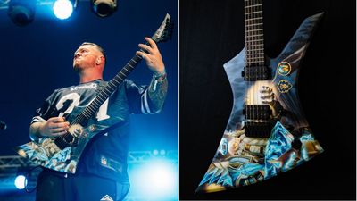 “Will remind me of the hours I spent in the taverns of Azeroth”: Jackson has built a one-of-a-kind World of Warcraft guitar for Malevolence’s Konan Hall – and it was inspired by his in-game character