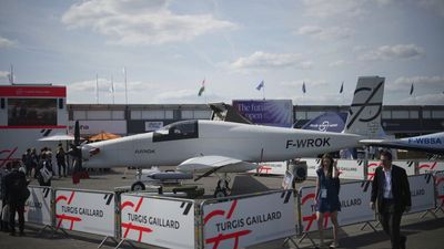 Drones take center stage as Europe races to catch up at Paris Air Show