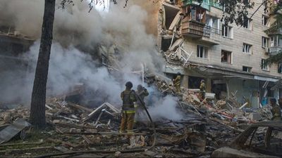 Russia's latest deadly drone and missile attack on Kyiv 'pure terrorism', Zelenskyy says