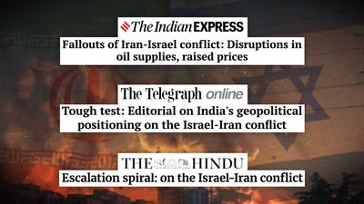 ‘Tough test…Delhi can’t be isolated from Global South sentiment’: Editorials on Israel-Iran conflict