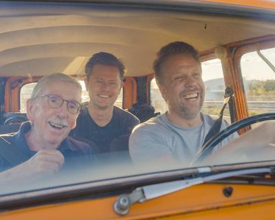 The Last Journey review – Sweden’s Ant and Dec hit the road with octogenarian dad