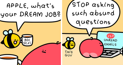 56 Fruit Comics That Mix Humor, Sass, And Relatable Daily Struggles, By This Artist (New Pics)