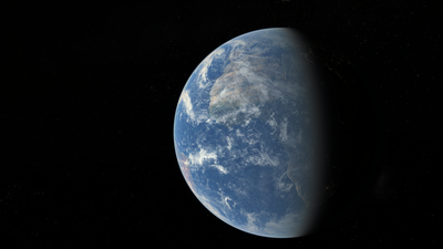 This 'tediously accurate' map of our solar system with the moon scaled to a single pixel would still take 665 monitors laid end-to-end to show all at once