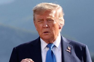 Trump claims ‘big stuff is happening’ as he leaves G7 summit early to return to Washington