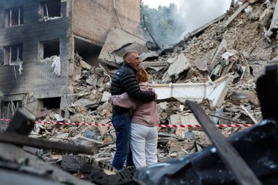 At least 15 dead and dozens injured in ‘one of most horrific’ Russian strikes on Kyiv of war