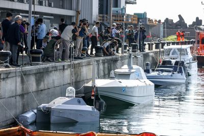 Taiwan Tests Sea Drones As China Keeps Up Military Pressure