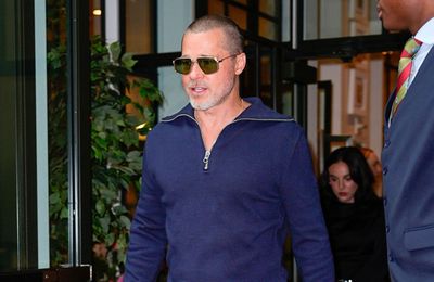 Brad Pitt's buzz cut is for a recent job