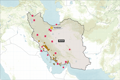 Mapping Iran’s oil and gas sites and those attacked by Israel