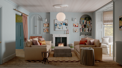 This Unexpected Way of Dressing a Room With Curtains Makes Them Feel Fancy and Expensive, and It's So Easy to Do