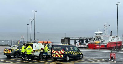 Search concludes after man goes overboard from Clyde ferry