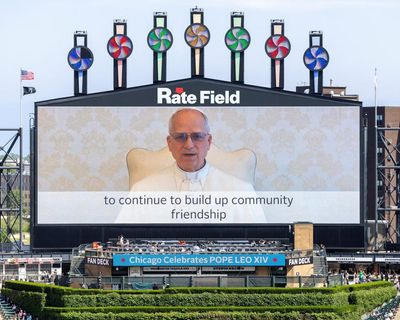 ‘South Side’ Pope Leo offers video message to Chicagoans at ballpark mass