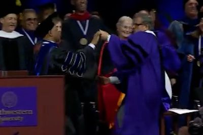 Watch: Steve Carell’s Northwestern University commencement speech turns into a dance party