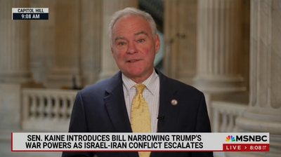 Democratic Senator Uses Trump's Words Against Him to Push Bill Limiting War Powers: 'The US Should Not Be in Endless Wars'