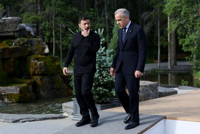 G7 Rallies Behind Ukraine After Abrupt Trump Exit