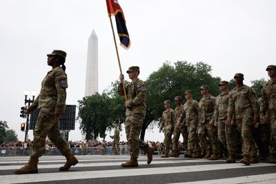 Soldiers at Trump's Military Parade Marched Out of Step on Purpose, Users Claim: 'Peak Malicious Compliance'