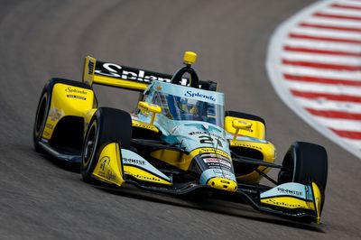 Christian Rasmussen "not surprised" to earn his first IndyCar podium on an oval