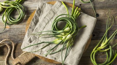 June is an ideal time to harvest garlic scapes – here’s how to pick them at the perfect time for tasty, tender stems