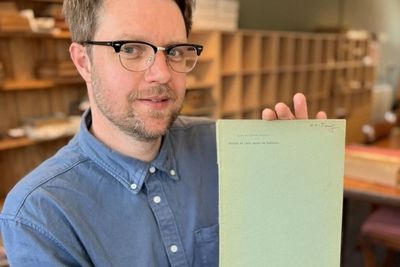 Codebreaker Alan Turing’s scientific papers sell for ‘record’ £465,000