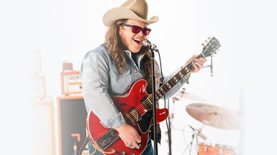 “This modern version captures the look and vibe of his original, with only the features that Marcus finds essential”: Marcus King’s new signature Gibson ES-345 is the evolution of a family heirloom and offers a stripped down take on the original