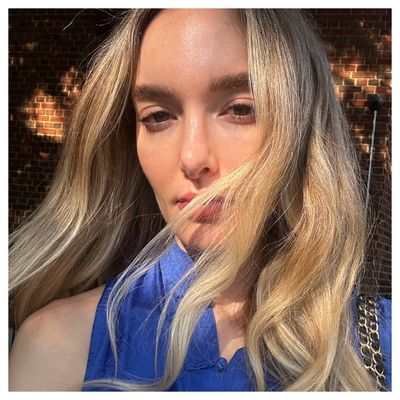 Camel Coat Blonde Hair Is My Trademark—Here’s How I Keep It Bright