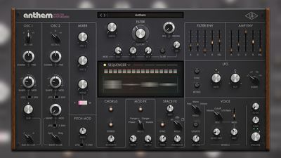 Universal Audio's Anthem synth plugin promises to "put the biggest, baddest analogue sounds at your fingertips"