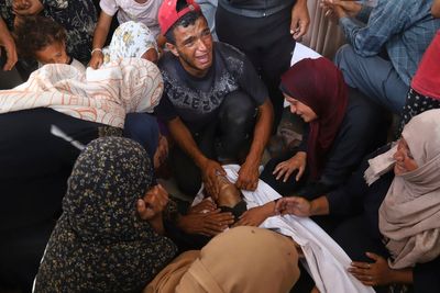 At least 51 Palestinians killed while waiting for aid trucks in Gaza, health officials say
