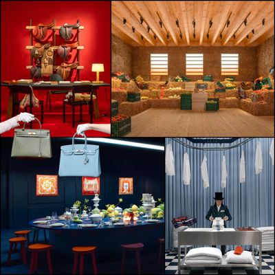 Hermès’s "Mystery at the Grooms" Brings Giant Birkins—and a Whodunit—to Manhattan