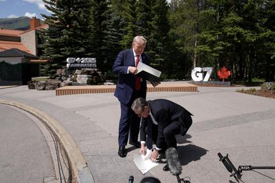 G7 leaders are paralysed by their fear of upsetting Donald Trump