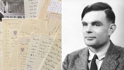 Rare papers of Enigma codebreaker Alan Turing fetch record sum at UK auction