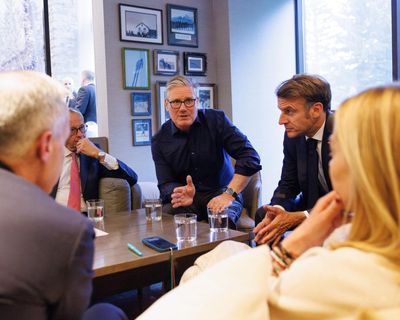 Starmer proves adept at juggling egos and issues at tricky G7 summit