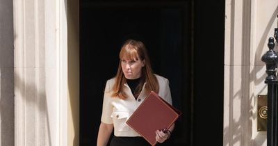 Why is Angela Rayner standing in for Keir Starmer at PMQs today?