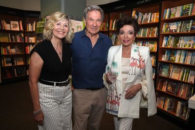 Actress and author Joan Collins joins Michael Brandon for memoir release