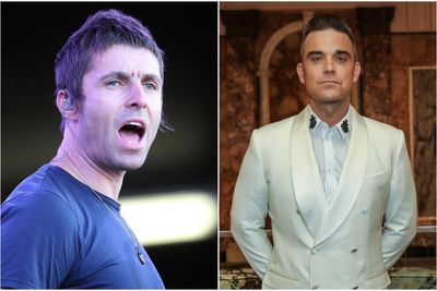 Robbie Williams sends wholesome message to Liam Gallagher after Oasis frontman’s Soccer Aid praise