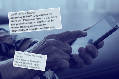 Winter Fuel Payment scammers posing as DWP target vulnerable pensioners
