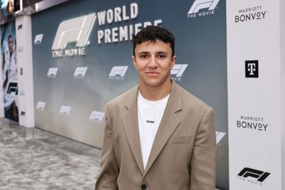 Video: Isack Hadjar gears up for the F1 Movie premiere