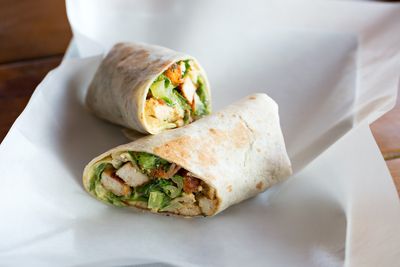 The art of the almost-fancy snack wrap