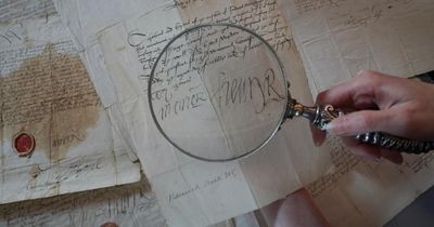 Collection of historic letters signed by Mary Queen of Scots sold at auction