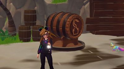 How to solve the Skull Rock barrel puzzle in Disney Dreamlight Valley