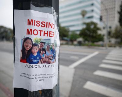 ‘Abducted by Ice’: the haunting missing-person posters plastered across LA