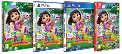 'Dora: Rainforest Rescue' Brings Preschool Edutainment to Consoles This Fall
