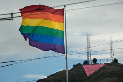 Teenager arrested for vandalizing San Francisco’s massive Pink Triangle, symbol of LGBT rights