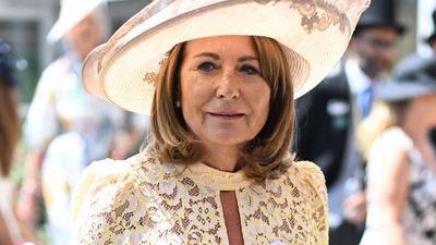 Carole Middleton's take on butter yellow with lace ME+EM dress has made me fall in love with this trending tone all over again