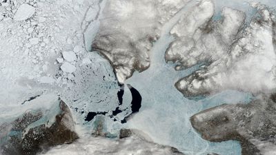 NASA satellite sees sea ice crack apart in Canada | Space photo of the day for June 18, 2025