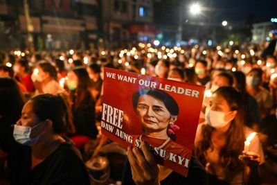 Myanmar's Aung San Suu Kyi Marks 80th In Junta Jail