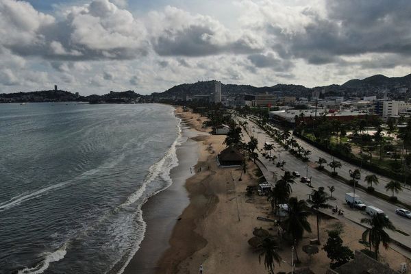 Erick strengthens into a Category 3 major hurricane approaching Mexico's coast