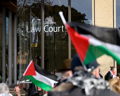 Protest at Sydney synagogue wasn’t targeting ‘religious event’ but Israel Defense Forces speaker, court told
