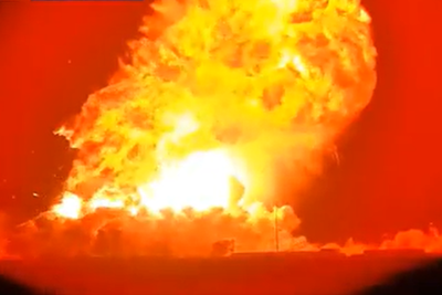 Elon Musk’s SpaceX Starship rocket explodes during test