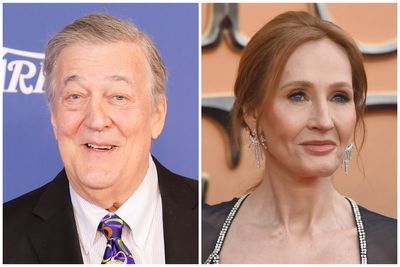 Stephen Fry turns back on Harry Potter author JK Rowling, calling her a 'lost cause' over trans views