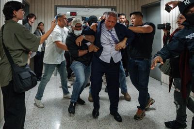 New York mayoral candidate arrested by Ice: ‘Trump is looking to stoke conflict, weaponize fear’